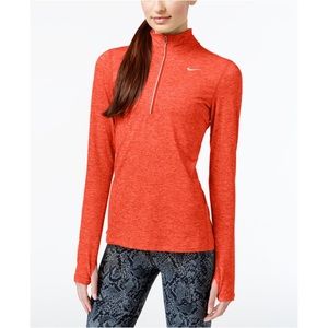 Nike Dri-Fit Element 1/4 zip long sleeve top